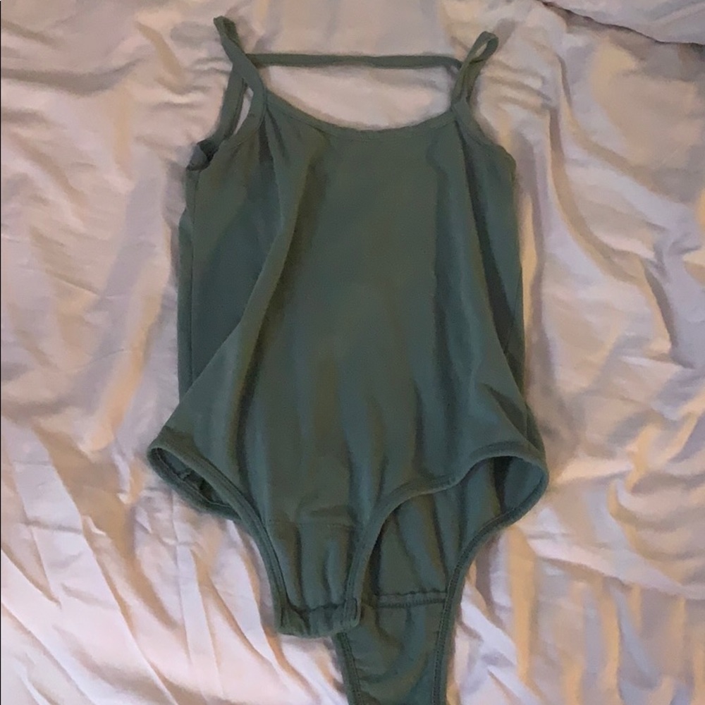 Green bodysuit